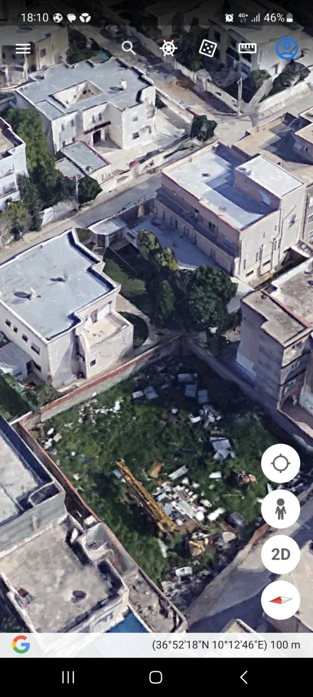 selected image