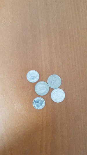 1 franc et 2 franc tunisien