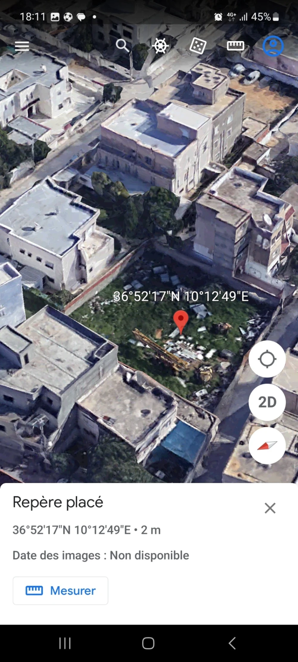 selected image