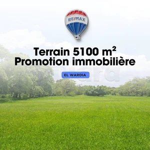 Terrain 5100 m² pour promotion immobilière