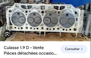cherche culasse Renault 1.9 diesel 
