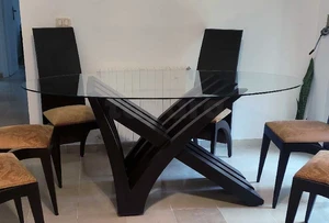 table a manger + table basse