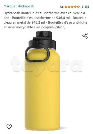 Gourde, bouteille d'eau isotherme 