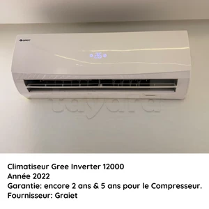 Climatiseur Gree 12000 Inverter