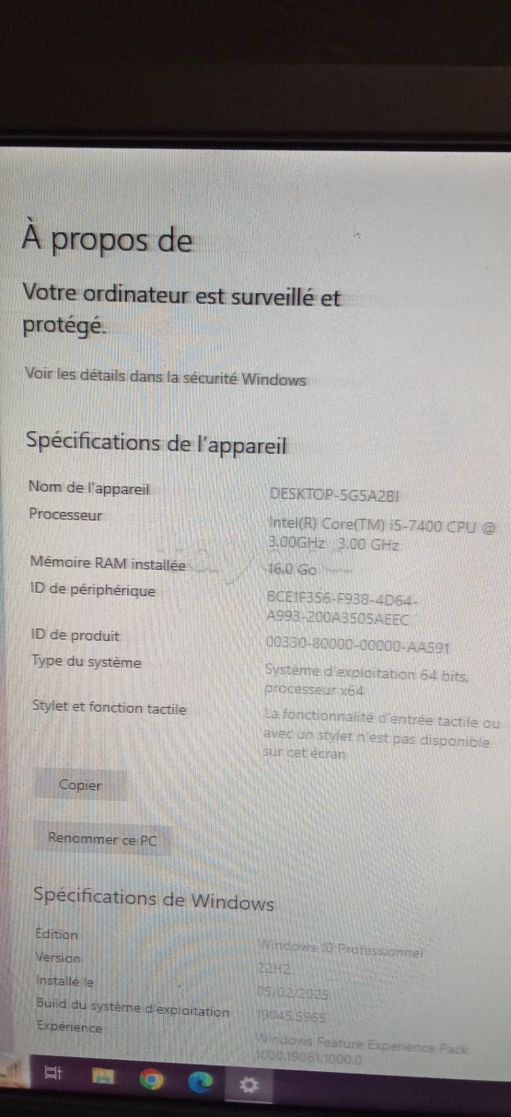 selected image
