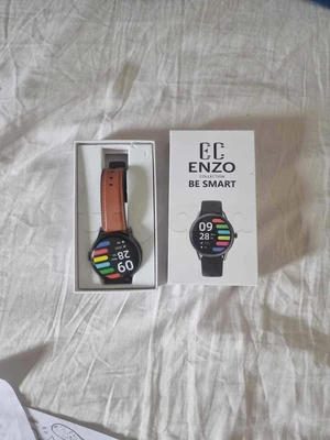 Smart Watch Homme Enzo Collection EC06PRO-B cacheté