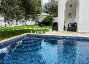 Villa piscine à Hammamet Nord à louer 