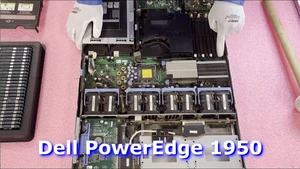 Serveur Dell Poweredge 1950  ** 16 Géga  ** 2 Bloc/ Biprocesseur 