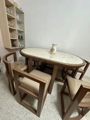 Table de Salon + 6 chaises 
