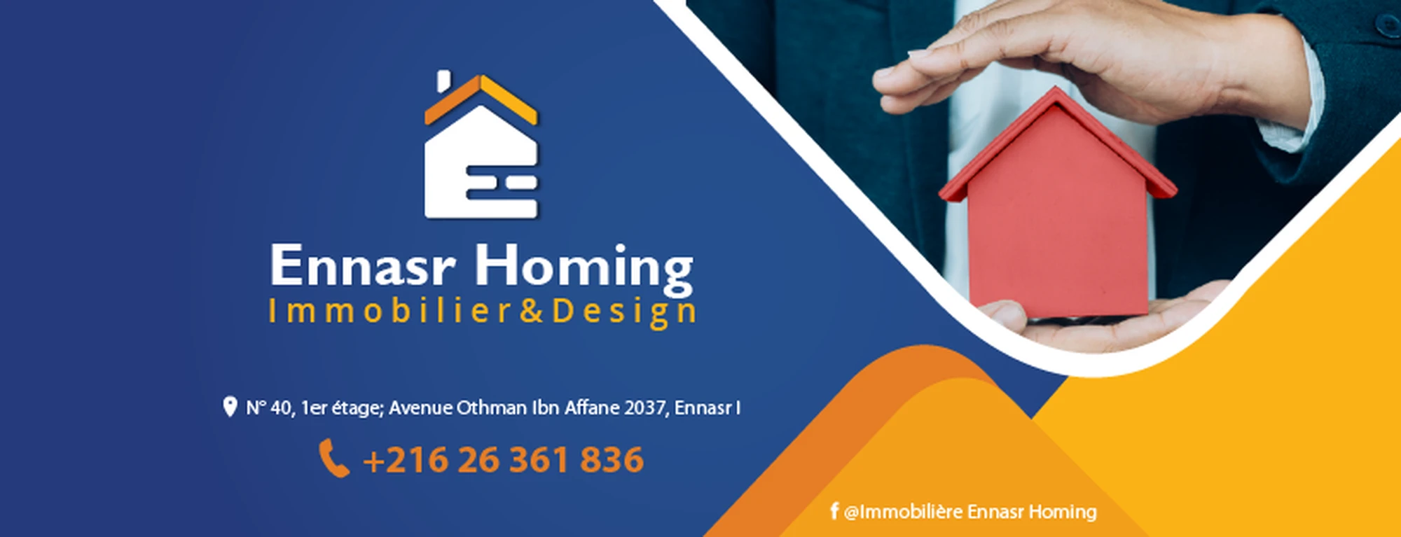 tayara shop cover of IMMOBILIERE ENNASR HOMING