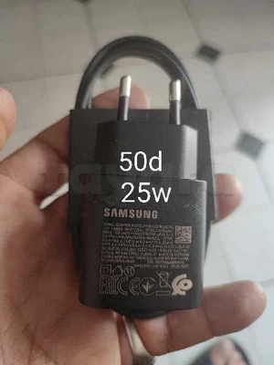 chargeur Samsung 25w original cachetée 50d fix possible de livraison TL 21077144