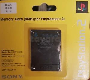 Carte mémoire PlayStation 2 officiel cacheté