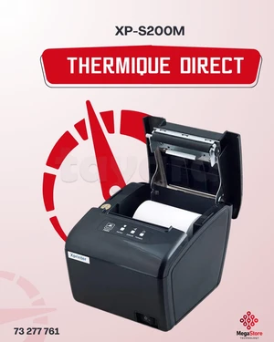 Imprimante ticket thermique xprinter - xp-s200m wifi - usb+ série