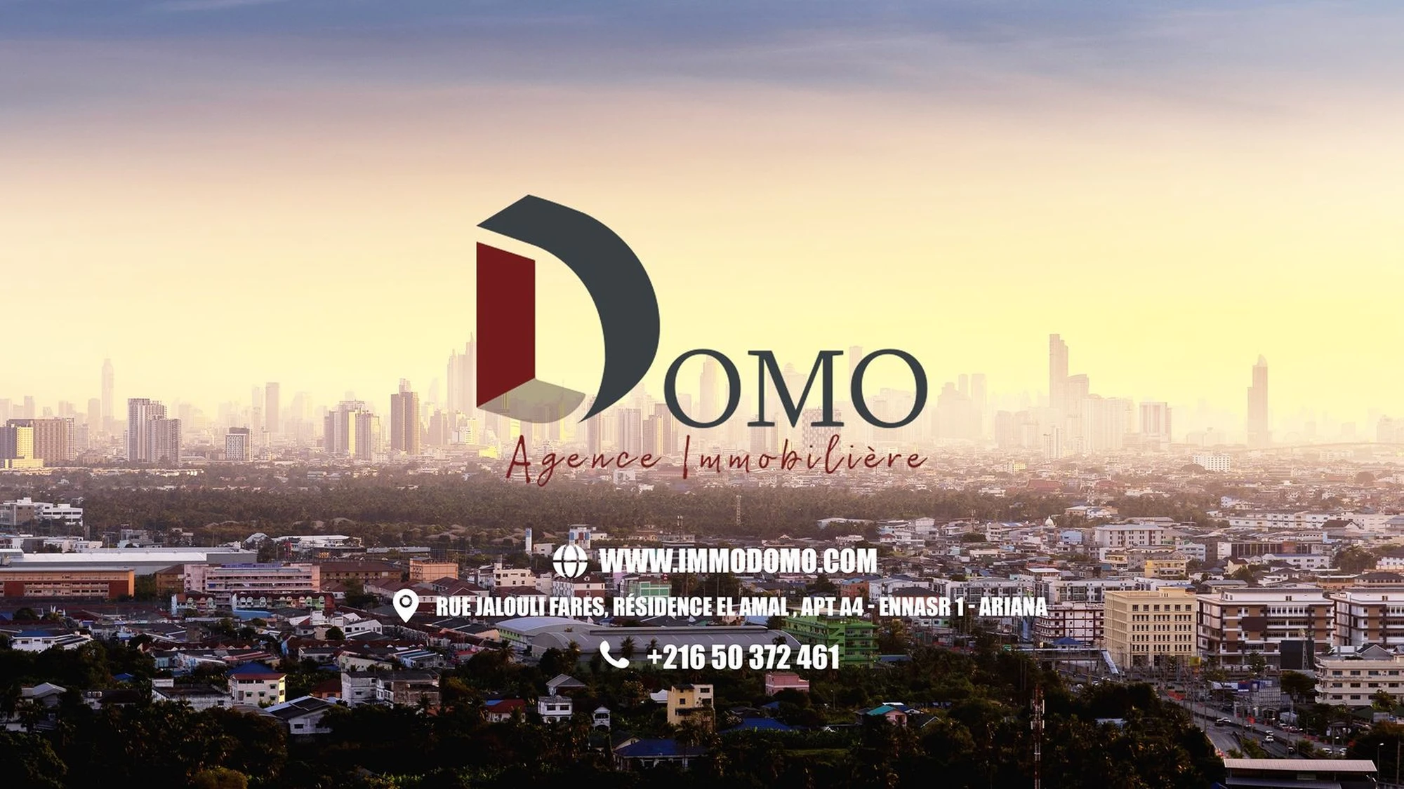 tayara shop cover of DOMO IMMOBILIER