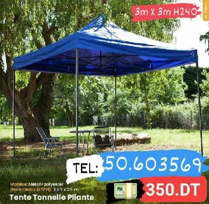 parasol tente abri imperméable 3m x 3m h 230 jardin chaise camping plage