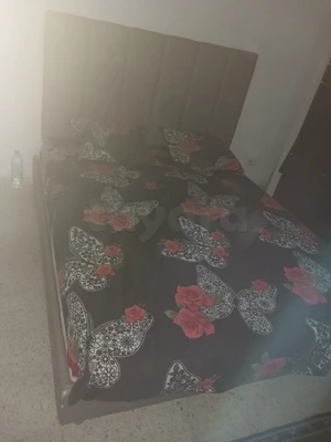 lit double avec matelas