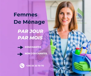 FEMMES DE MENAGE PAR MOIS A SOUSSE