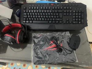 /GAMING MOUSE & KEYBOARD & HEADPHONE & MOUSE PAD