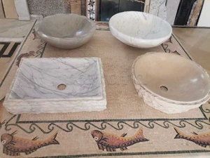 Vasques en marbre 