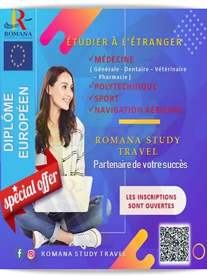 للدراسة برومانيا Etudier en Roumanie 
