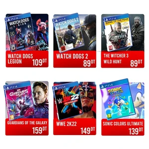 publié par TOKYO STORE - CD de JEUX PlayStation 4  - CD de JEUX Playstation 4

Tokyo Store
Menzah5 à côté du Café Java
Lac2,Tunisia Mall 1,1er étage Stand devant Point M
☎️      50059160 - Jeux vidéo et Consoles
