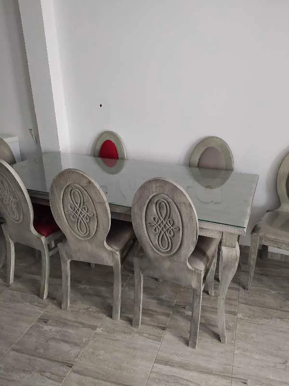 salle à manger éléments TV salon Tayara