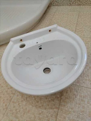 Sanitaire(lave main+colonne lavabo) 