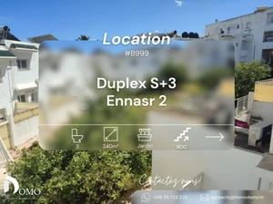 Duplex S+3 à Ennasr 2