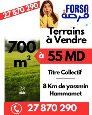 8 km de yassmin hammamet direction bouficha 