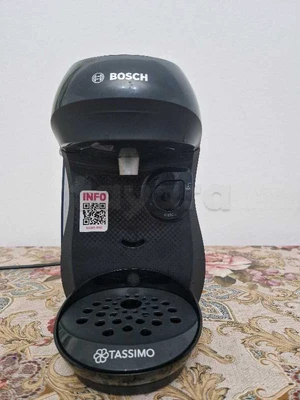 Machine à capsules TASSIMO HAPPY TAS1002N, 1400 W, entièrement automatique, adaptée à toutes les tasses, peu encombrante