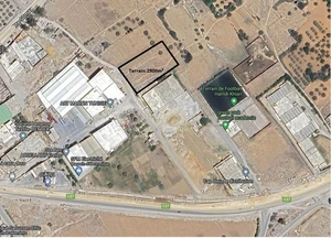 À vendre Terrain de 2900m² dans la zone industrielle de Béni Khiar