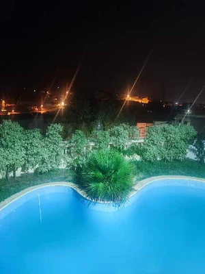 villa avec piscine hammamet disponible de 1 juillet jusqu'au 14juillet 500dinars la nuitée 