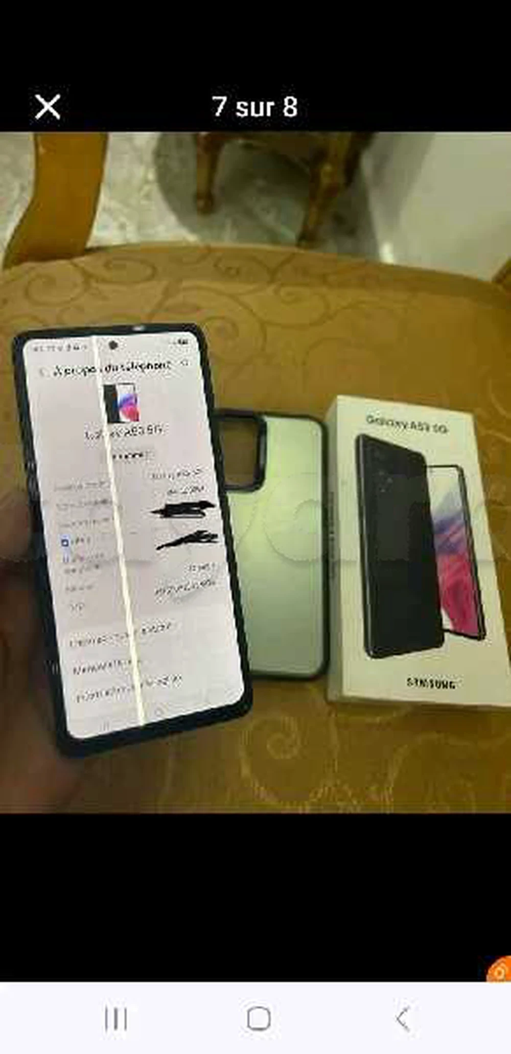 selected image