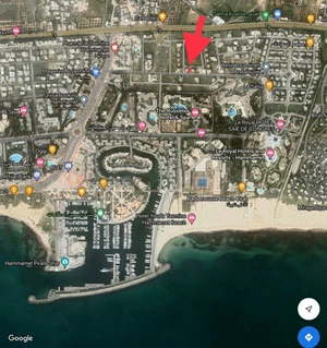 publié par Nasser - Terrain viabilisé a Yasmine Hammamet - Terrain 282 m2, bon emplacement sur deux voies situé dans la zone touristique Yasmine Hammamet
derrière hotel the Russilior a 400 m du port de plaisance et a 800 m de la plage.
Titre foncier individuel.
Permis de construire R+2.


SVP agent et agences immobilieres s'abstenir - Terrains et Fermes