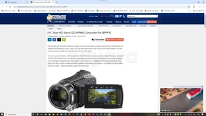 camera JVC original PRO extra zoom (JVC Everio  No: GZ-HM400E)