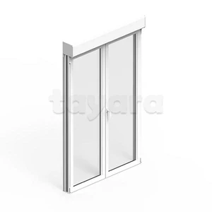 portes-fenêtres aluminium ( 2 portes)