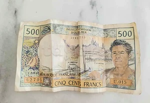 500 francs ancienne papier ❤️pour collection 