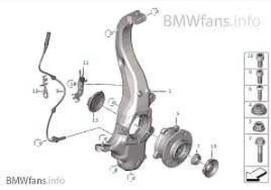 2 fusee pour bmw g30 serie 5 