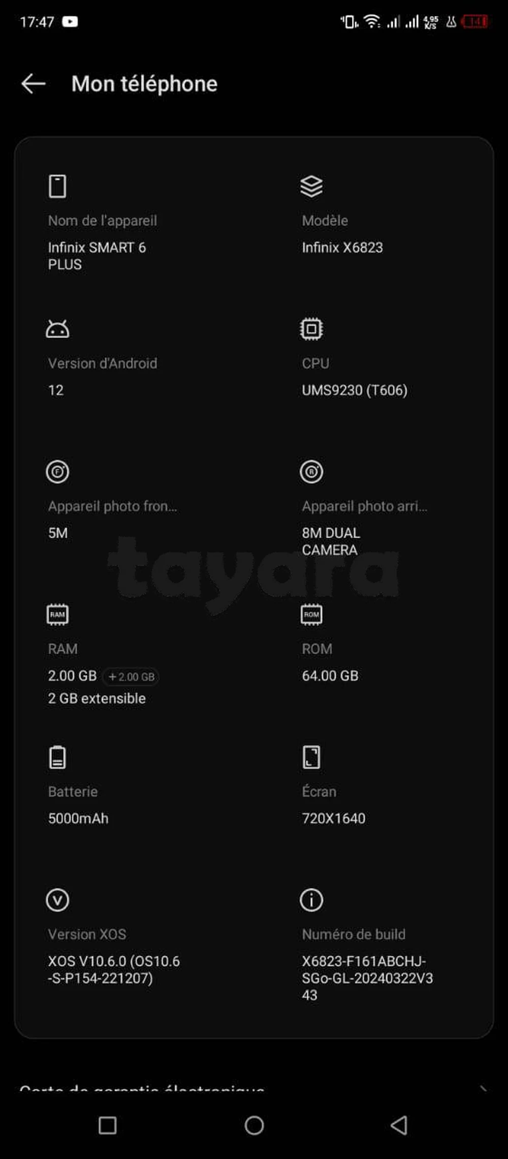 tayara - Selected image backdrop