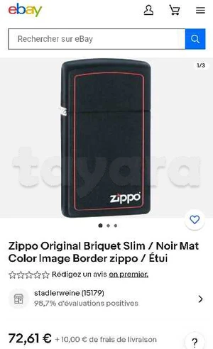 Zippo Mad USA Neuve jamais utilisé 