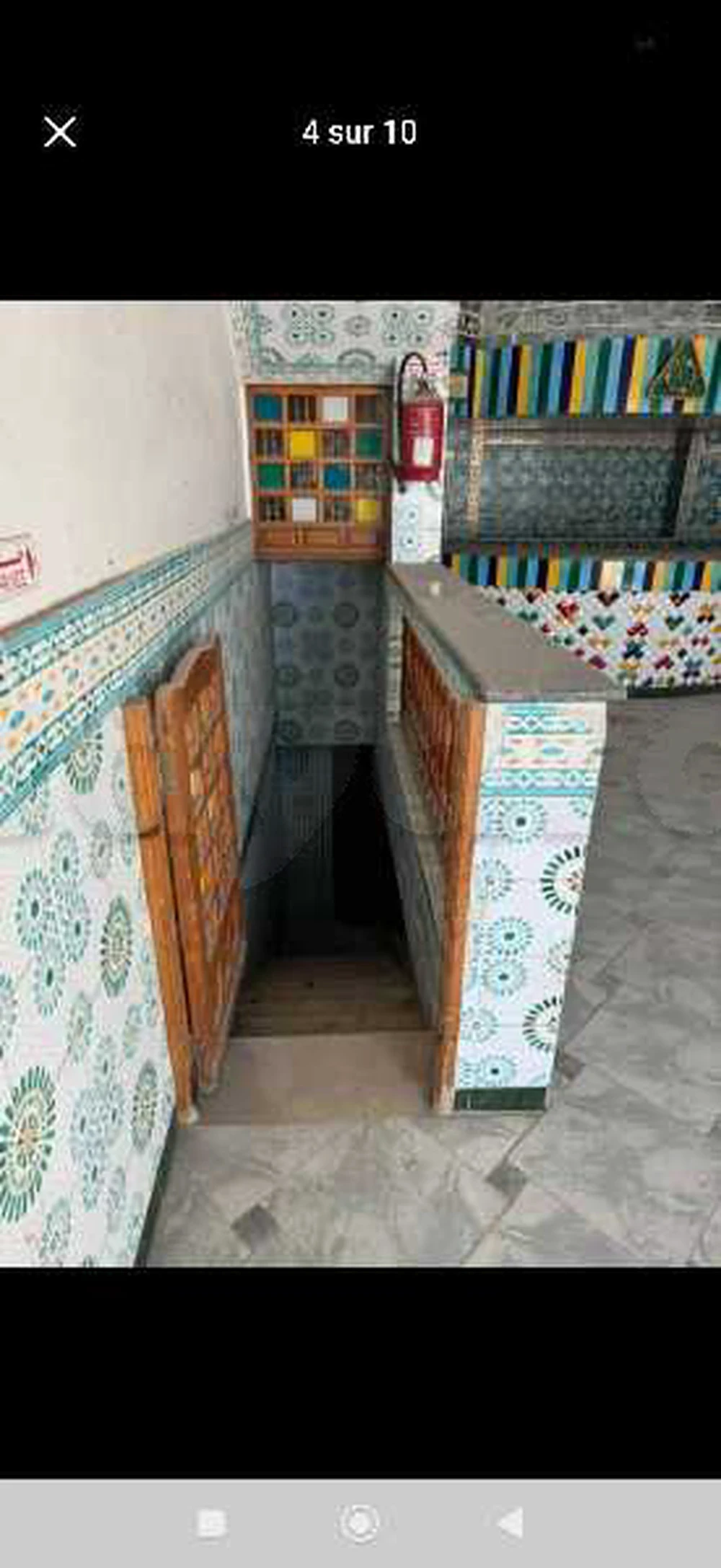 selected image