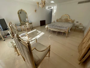 Chambre à coucher italienne en laiton haut de gamme