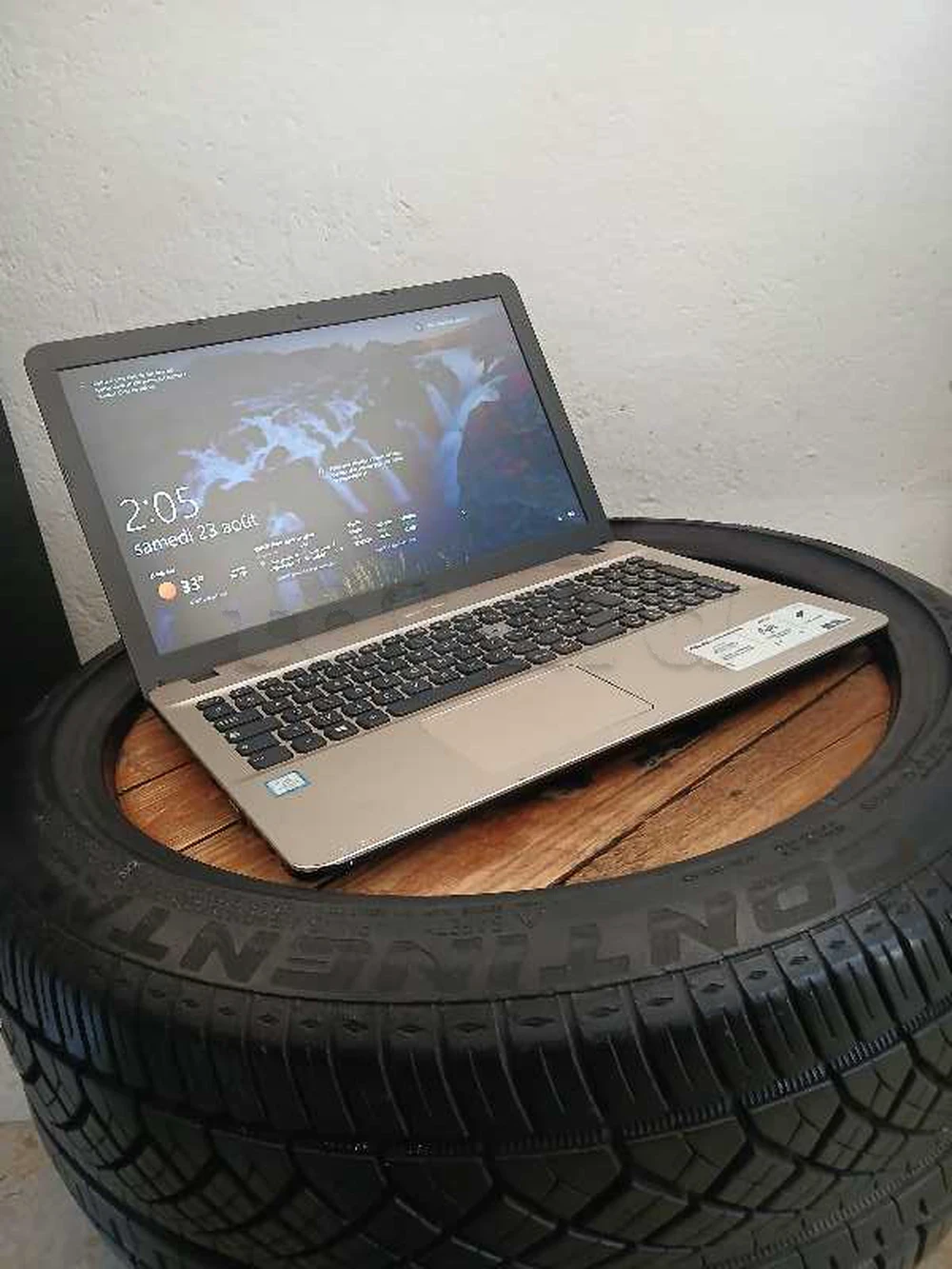 selected image