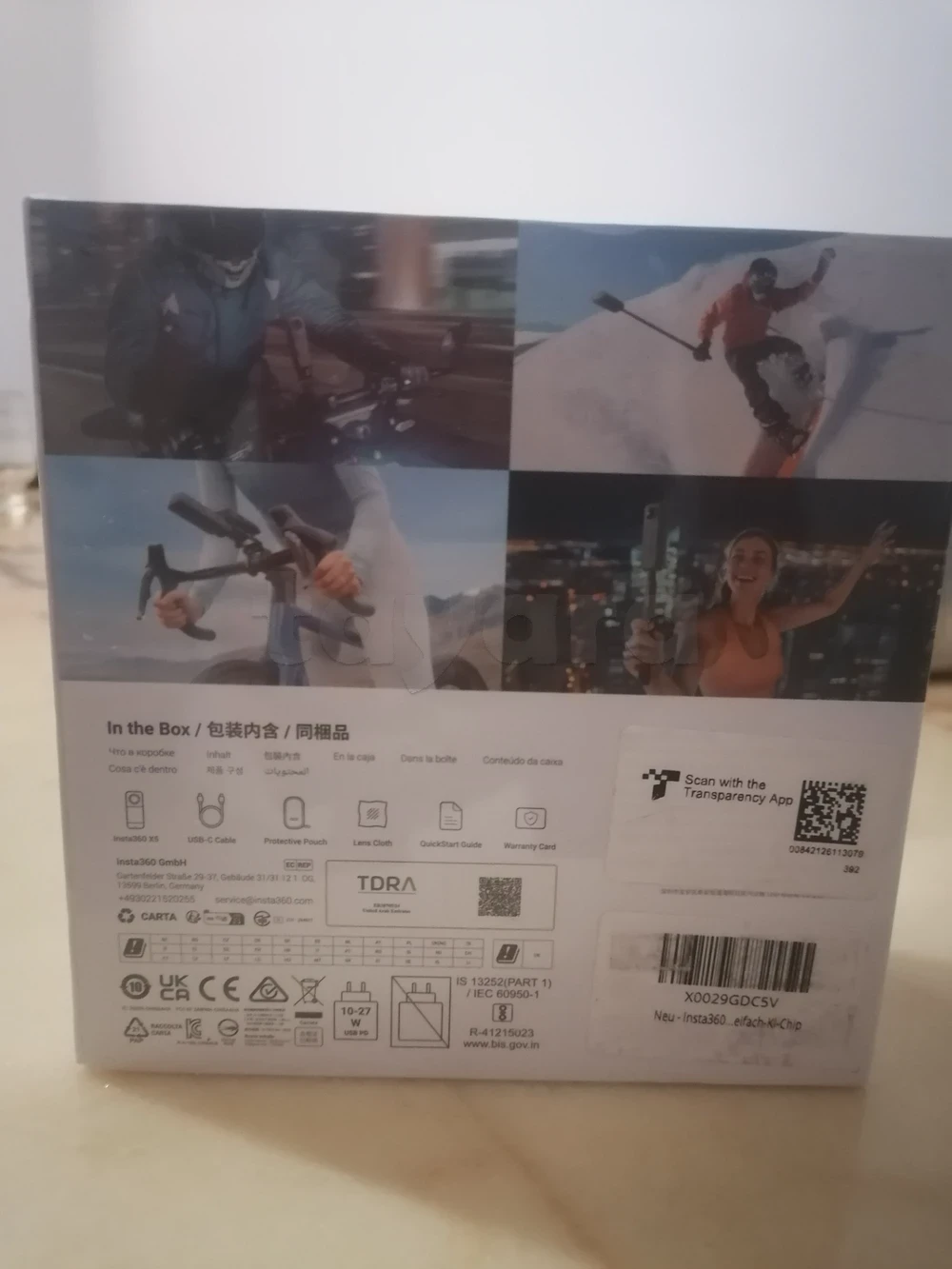selected image