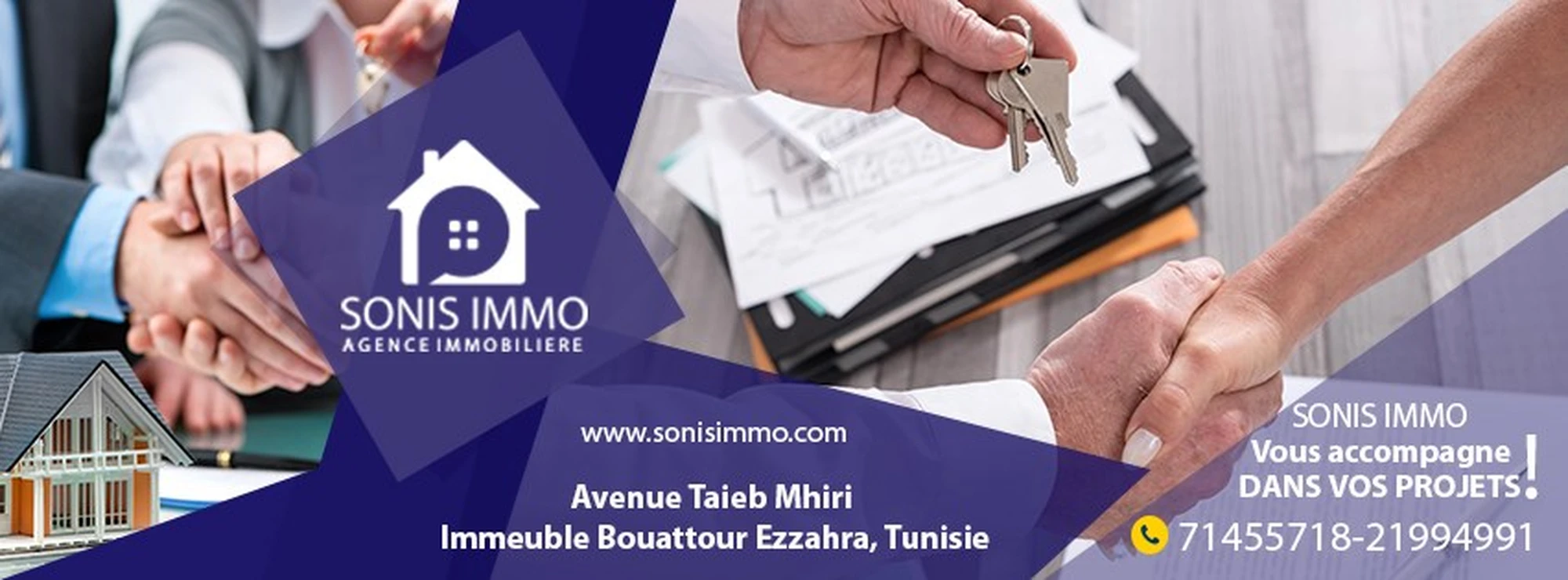tayara shop cover of    AGENCE  IMMOBILIERE SONIS IMMO