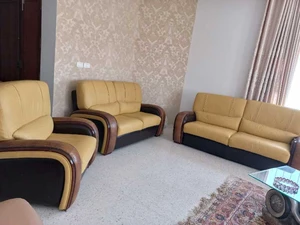 salon en véritable cuir
