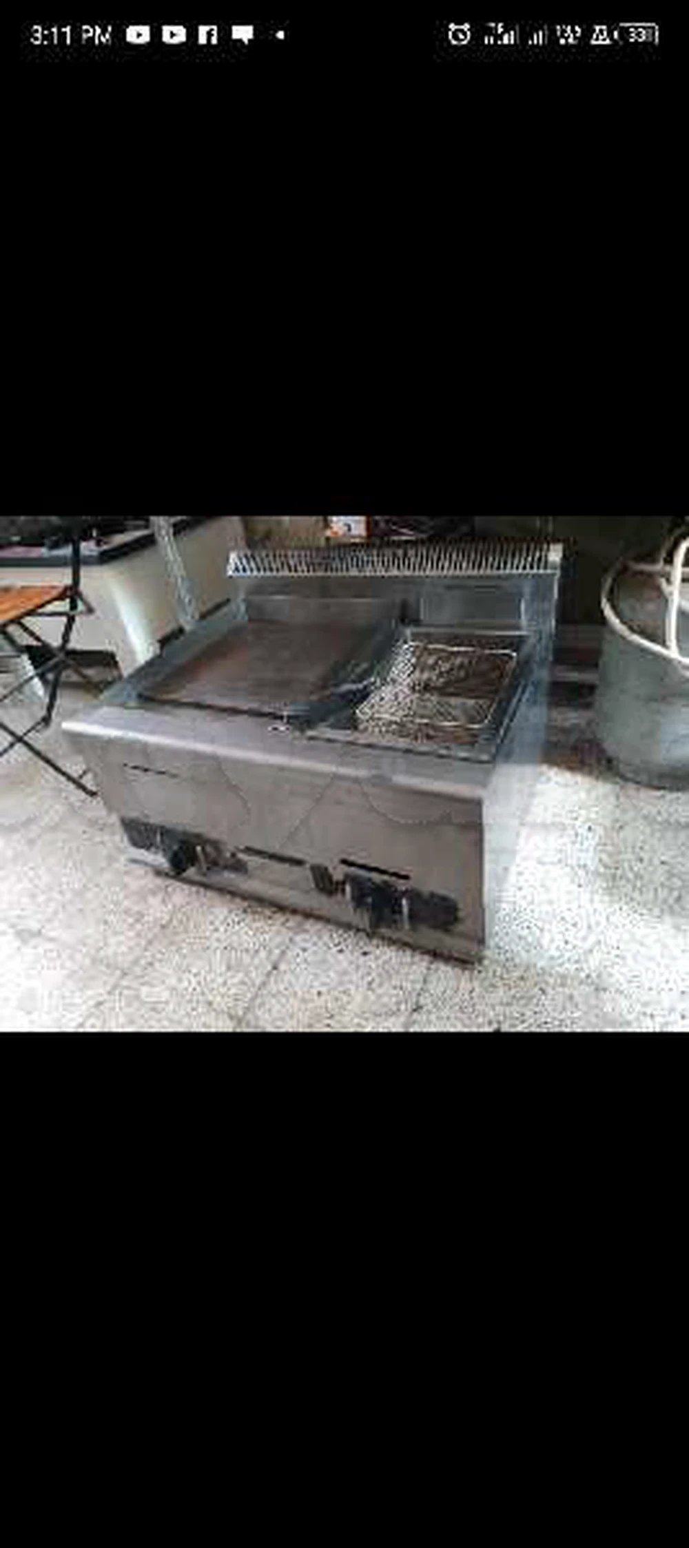 friteuse gaz+grillade gaz professionnel forrrsssa Tayara
