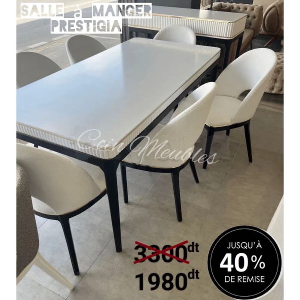 salle à manger moderne chez coin meubles Tayara