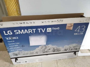 TV Led LG 43 smart neuf afficheur cassé افيشور مكسر