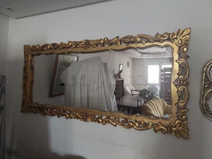 miroir à la feuille d 'or